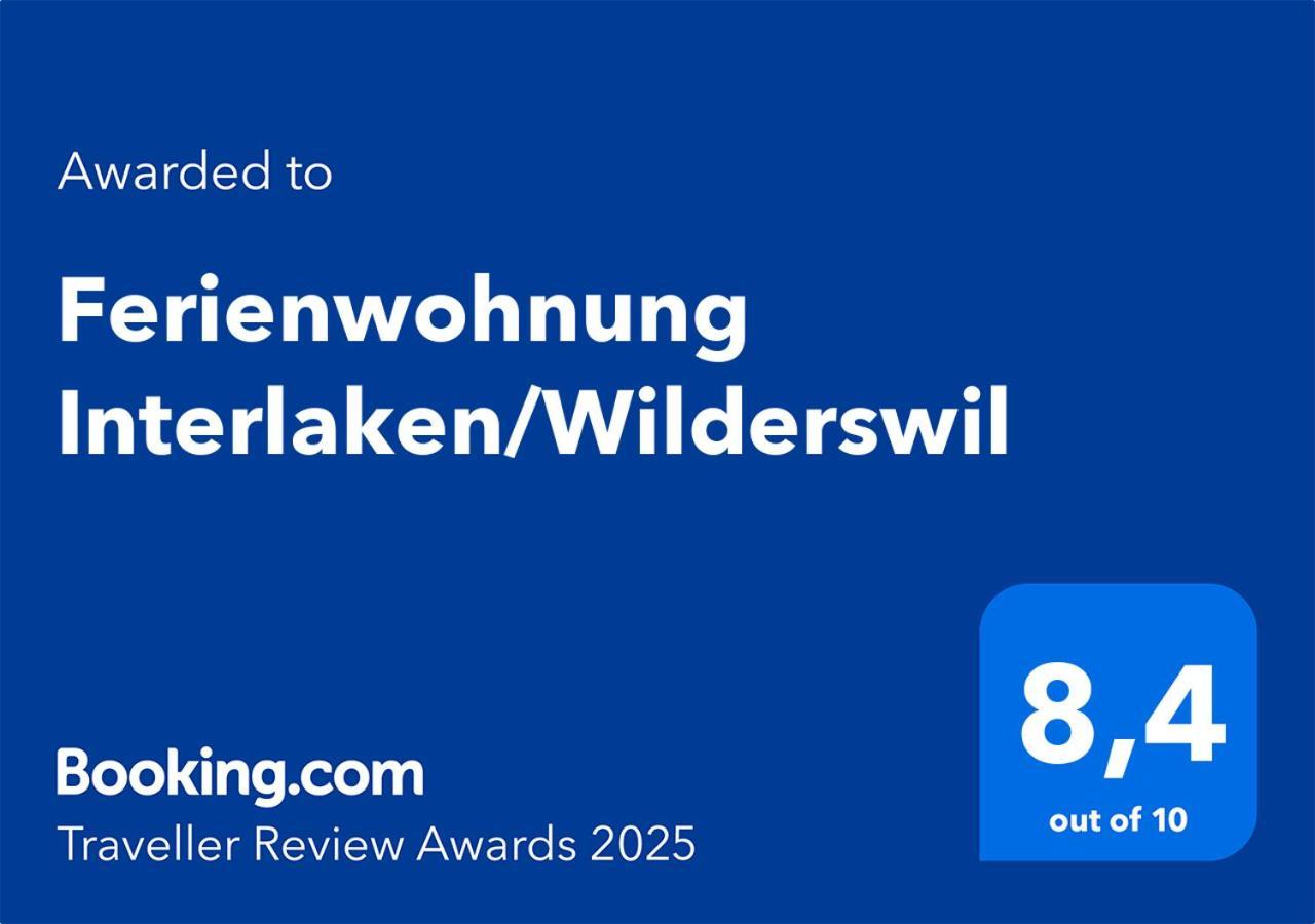 Ferienwohnung Interlaken/Wilderswil Exteriér fotografie